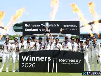 India domina a Inglaterra en un histórico partido de críquet femenino en Lord's.