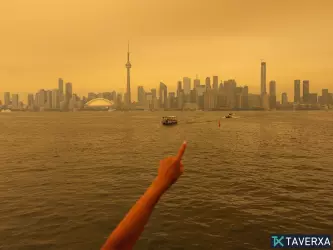 Toronto čelí globální krizi kvality ovzduší, kouř z lesních požárů dusí Severní Ameriku