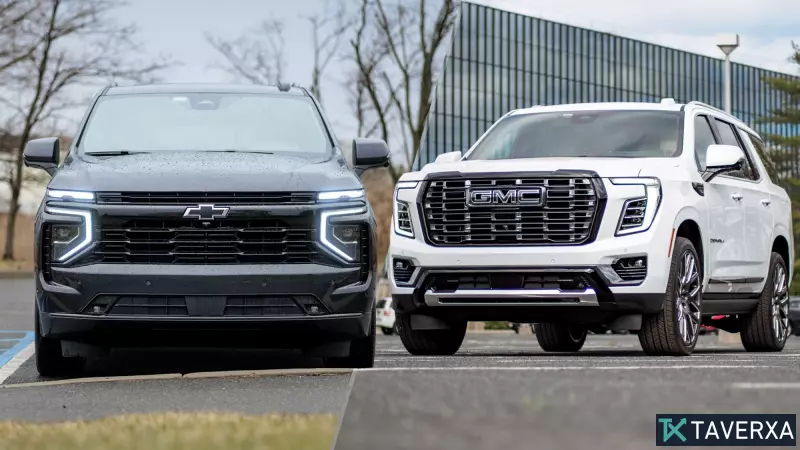 GMC Yukon Denali vs. Chevrolet Tahoe: Které plnohodnotné SUV se třemi řadami sedadel kraluje?