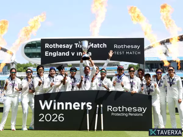 Índia domina a Inglaterra em histórico jogo de teste feminino em Lord's.