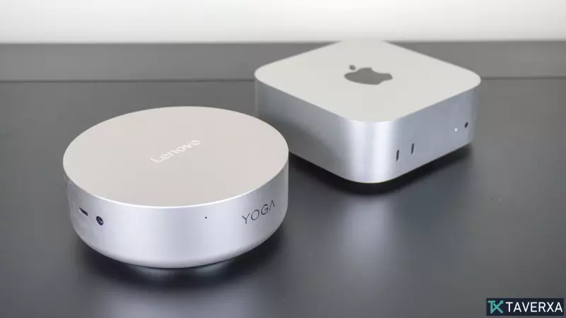 Ich habe meinen Mac Mini gegen diese runde Alternative getauscht – und überraschenderweise kann ich immer noch dasselbe Zubehör verwenden.